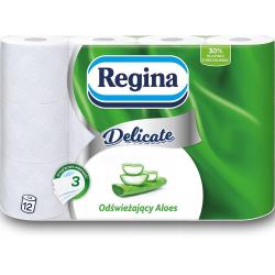 Regina papier 3-warstwowy Aloe Vera 12 rolek