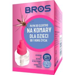 Bros elektro zapas w płynie na komary dla dzieci