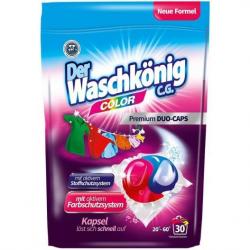 Der Waschkonig duo-caps kapsułki do prania a’30 color