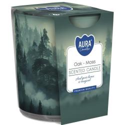 Bispol Aura świeca zapachowa sn72s-58 Oak-Moss 