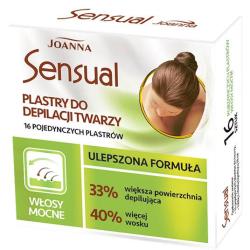 Joanna Sensual plastry do depilacji twarzy – włosy mocne