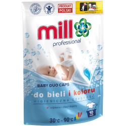 Mill Professional kapsułki do prania 10 sztuk Baby Duo Caps