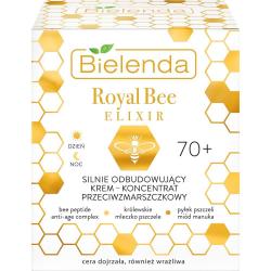 Bielenda Royal Bee krem-koncentrat przeciwzmarszczkowy 70+ odbudowujący 50ml