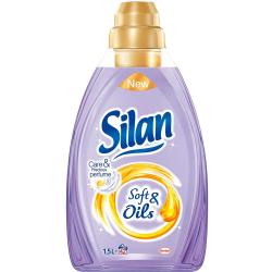 Silan koncentrat do płukania Soft & Oils fioletowy 1,5L