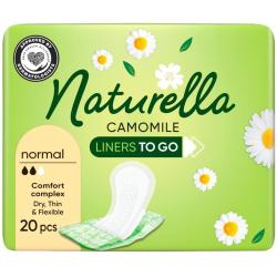 Naturella Liners To Go wkładki higieniczne 20 sztuk Rumianek