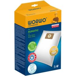 Worwo worki do odkurzaczy NMB01 5 sztuk NUMATIC