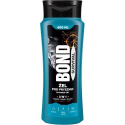Bond żel pod prysznic 3w1 400ml Survival