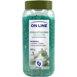 On Line sól do stóp eukaliptusowa 800g