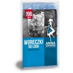 Anna Zaradna woreczki do lodu zawiązywane 196 kostek