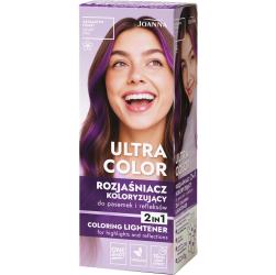 Joanna Ultra Color rozjaśniacz koloryzujący do włosów Aksamitny Fiolet