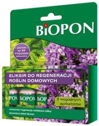 Biopon odżywczy eliksir do regeneracji roślin domowych 5x15ml