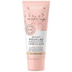 Soraya Glam Make-Up podkład kryjący 30ml 03 Ciepły Beż