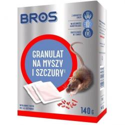 Bros granulat na myszy i szczury 140g