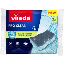 Vileda Pro Clean Absorbent zmywaki kuchenne 2 sztuki