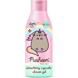 Bi-es Pusheen The Cat żel pod prysznic 400ml Truskawkowa Babeczka