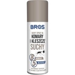 Bros suchy spray na komary i kleszcze 90ml