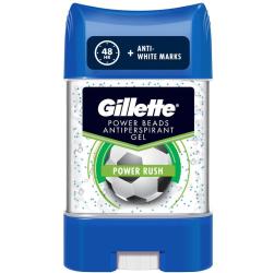 Gillette clear gel Power Rush z mikrogranulkami 70ml