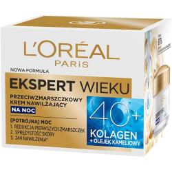 Loreal Ekspert Wieku 40+ przeciwzmarszczkowy krem na noc 50ml