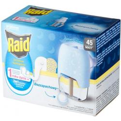 Raid Family urządzenie elektryczne na komary+płyn 45 nocy