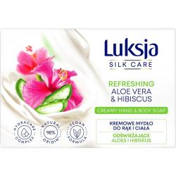 Luksja mydło 100g Aloes i Hibiskus kostka