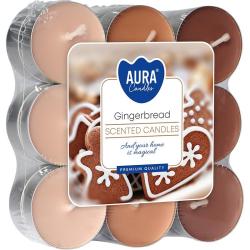 Bispol Aura podgrzewacze zapachowe p15-18-346 Gingerbread, 18 sztuk 