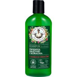 Babuszka Zielona szampon do włosów 260ml wzmacniający,zwiększający objętość