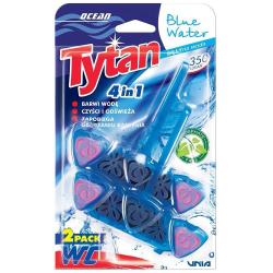 Tytan 4in1 Duo kostka do WC barwiąca 2x40g Ocean