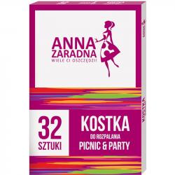 Anna Zaradna kostki do rozpalania 32szt. białe