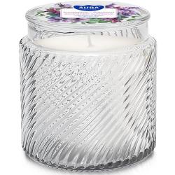 Bispol świeca zapachowa w szkle AC-001-478 Eukaliptus-Paczula