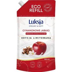 Luksja Creamy & Soft mydło w płynie zapas 900ml Cynamonowe Jabłko