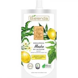 Bielenda Pure Vegan maska do włosów 125ml wł. przetłuszczające się