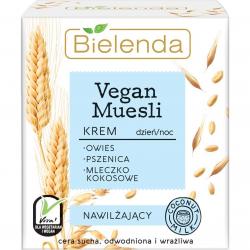 Bielenda Vegan Muesli krem do twarzy 50ml Nawilżający