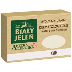 Biały Jeleń Apteka Alergika mydło w kostce 125g Cynk