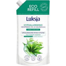 Luksja mydło w płynie 500ml Calendula Hempseed zapas