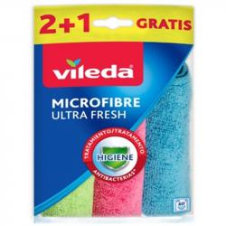 Vileda Microfibre Ultra Fresh ściereczka z mikrofibry uniwersalna 3szt.