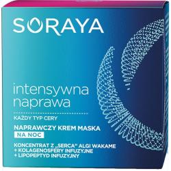 Soraya Intensywna naprawa krem maska naprawczy na noc 50ml
