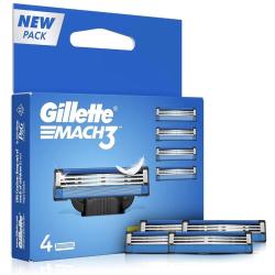 Gillette Mach 3 wkłady do maszynek 4 szt.