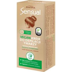 Joanna Sensual Vegan krem do depilacji twarzy 20g