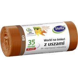 Stella worki do segregacji śmieci 35L/20szt. BIO