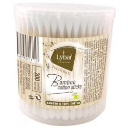 Mattes Lybar patyczki higieniczne do uszu 200szt. bambusowe pudełko