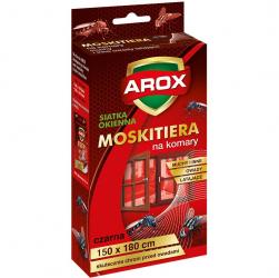 Arox moskitiera na komary 150 x 180 cm czarna