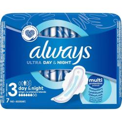 Always Ultra Day & Night 7szt. podpaski