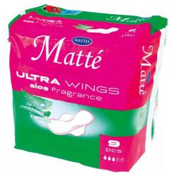 Mattes Matte Aloe Vera podpaski ze skrzydełkami 9szt.