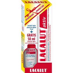 Lacalut Activ zestaw (pasta do zębów 75ml + płyn 50ml)