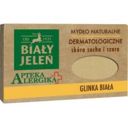 Biały Jeleń Apteka Alergika mydło naturalne 125g Glinka biała