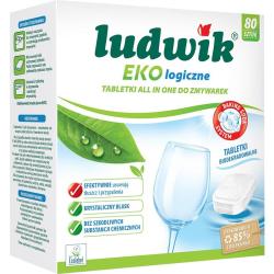 Ludwik ekologiczne tabletki do zmywarki All In One 80 sztuk