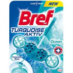 Bref Turquoise Aktiv Ocean kulki – kostka do wc