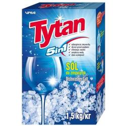 Tytan sól do zmywarek 5w1, 1,5kg