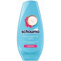 Schauma Feuchtigkeit & Glanz odżywka do włosów 250ml Woda Ryżowa i Piwonia