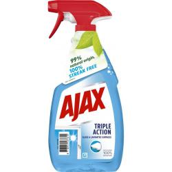 Ajax płyn do mycia szyb 500ml Triple Action Blue